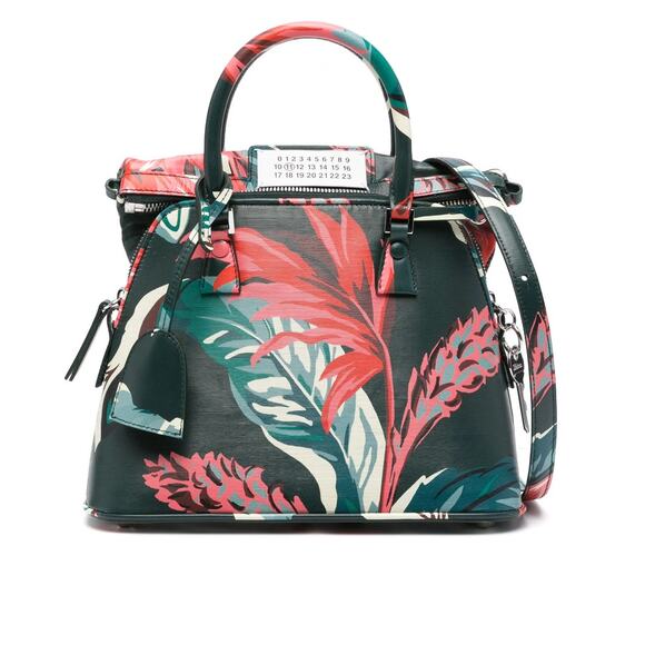 Maison Margiela Handbags - Maison Margiela Mini 5AC Classique Tapestry Top Handle Bag NWT